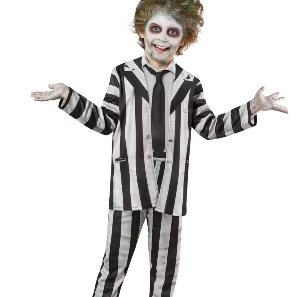 Warner Bros. Kids' Beetlejuice Beetlejuice Halloween Costume